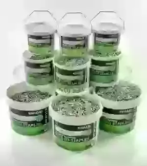 Tub 20KG loose, barbed staples